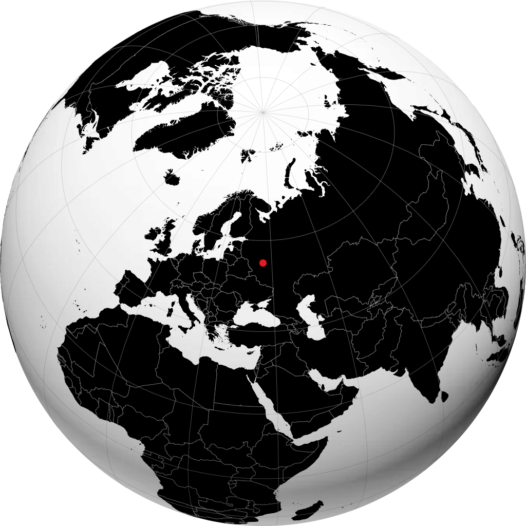Obninsk sul globo