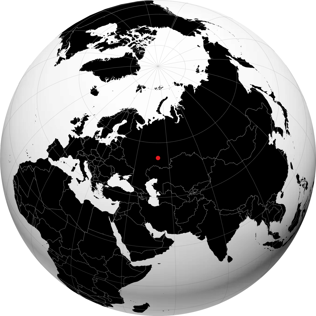 Oktyabrskiy sul globo