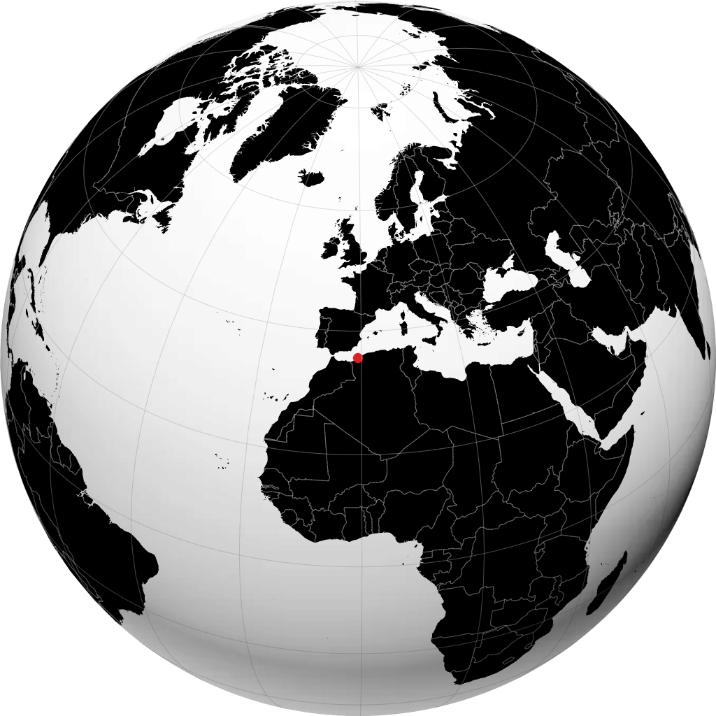 Orano sul globo