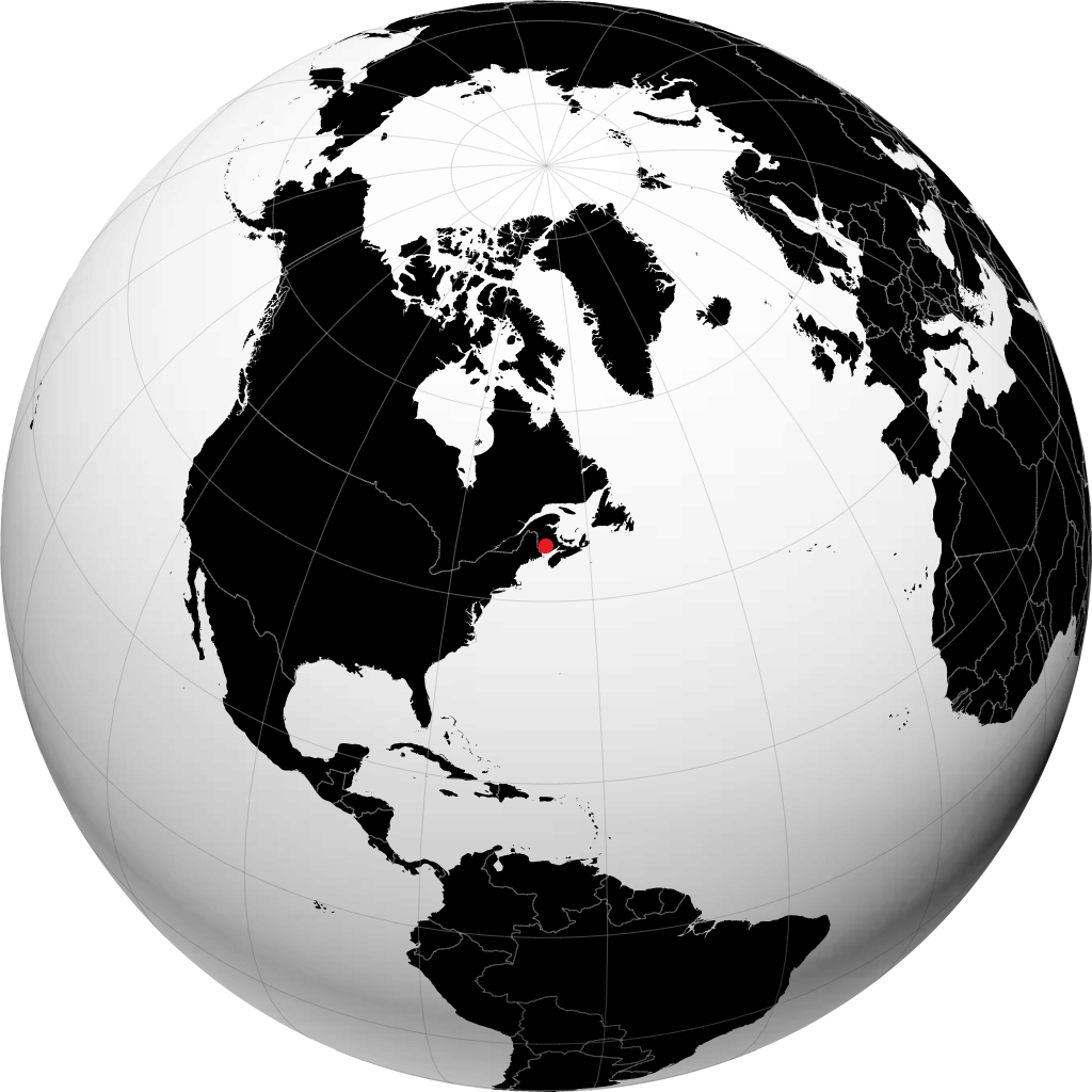 Oromocto sul globo