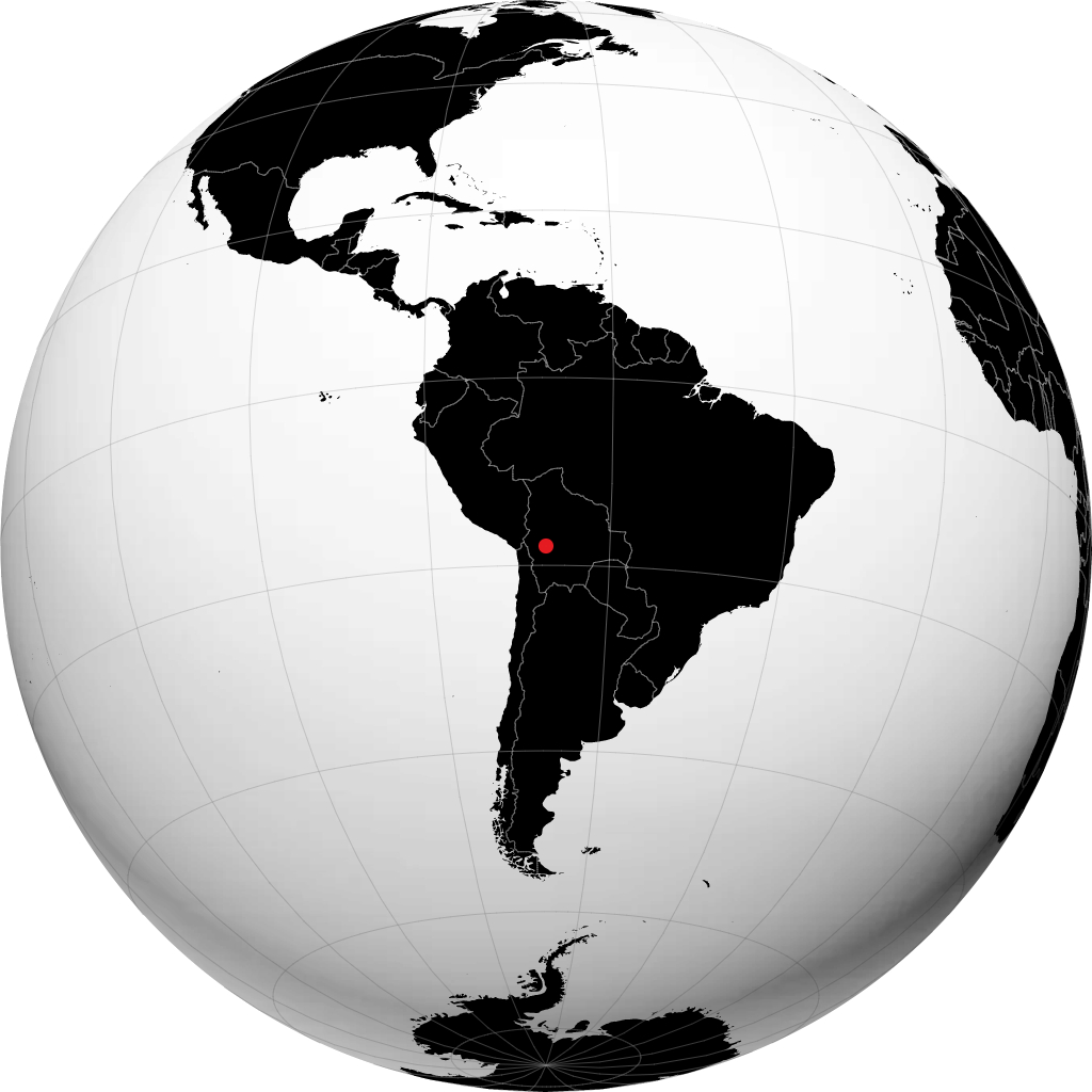 Oruro sul globo