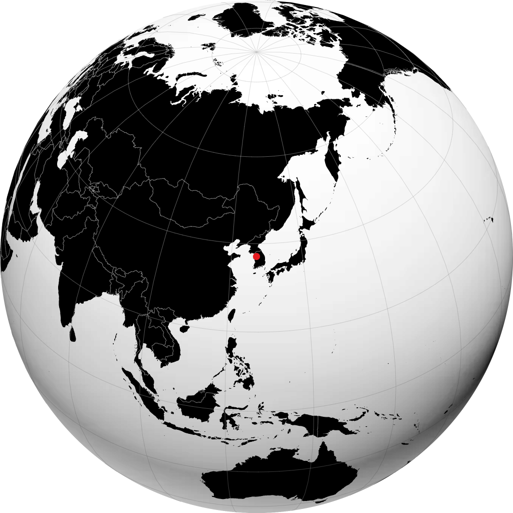 Osan sul globo