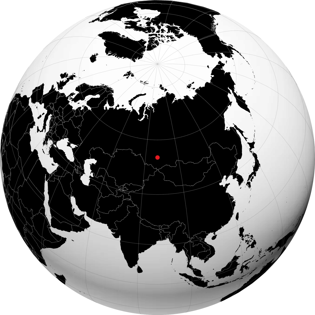 Osinniki sul globo