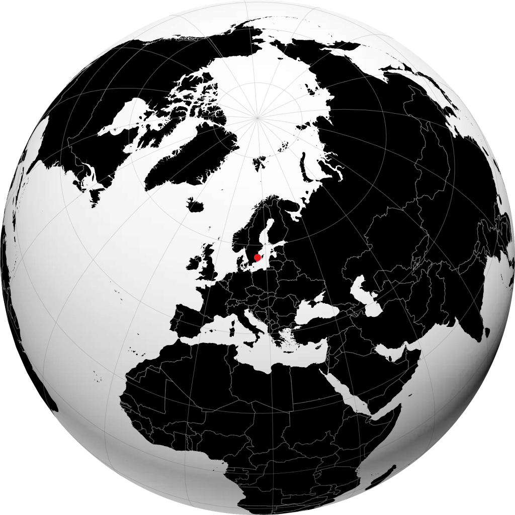 Oskarshamn sul globo