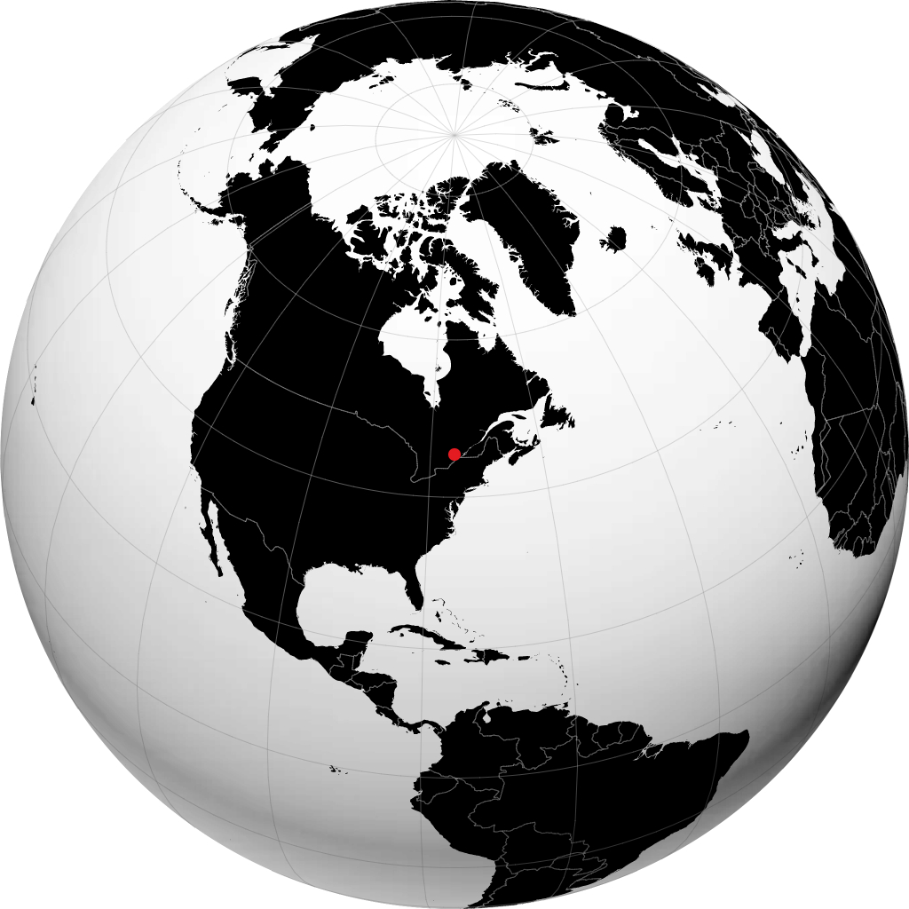 Ottawa sul globo