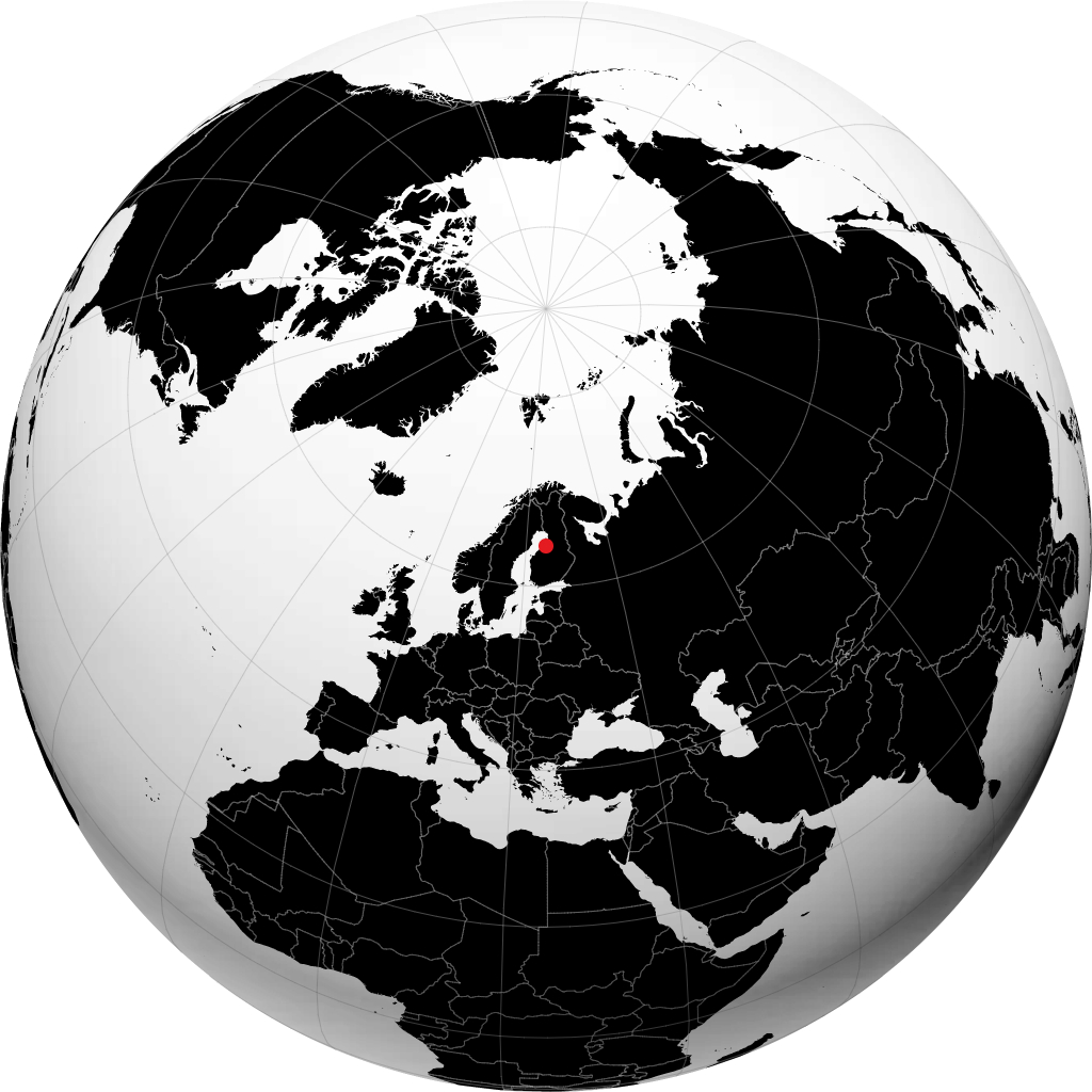 Oulainen sul globo
