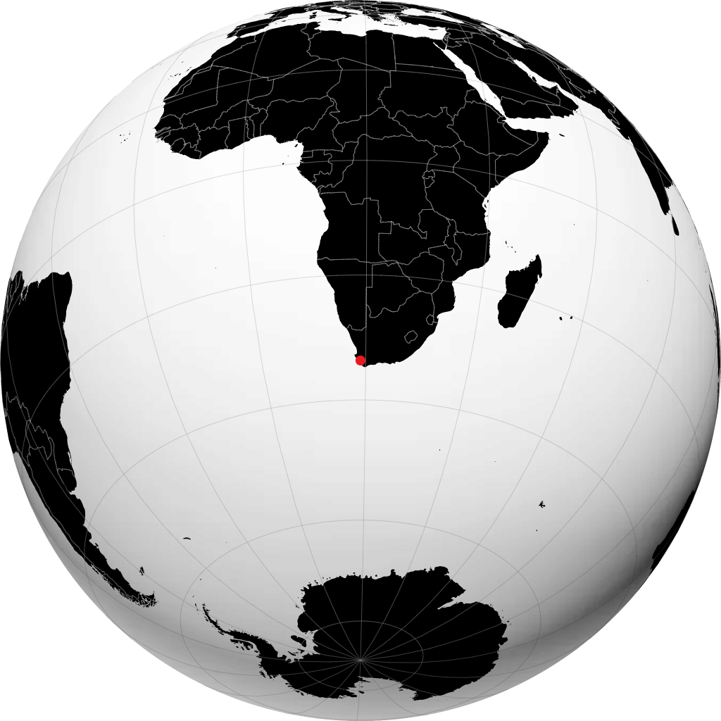 Paarl sul globo