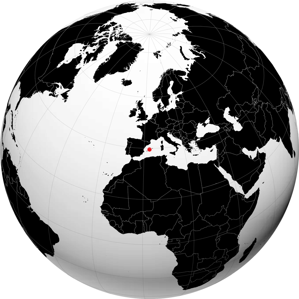 Palma sul globo