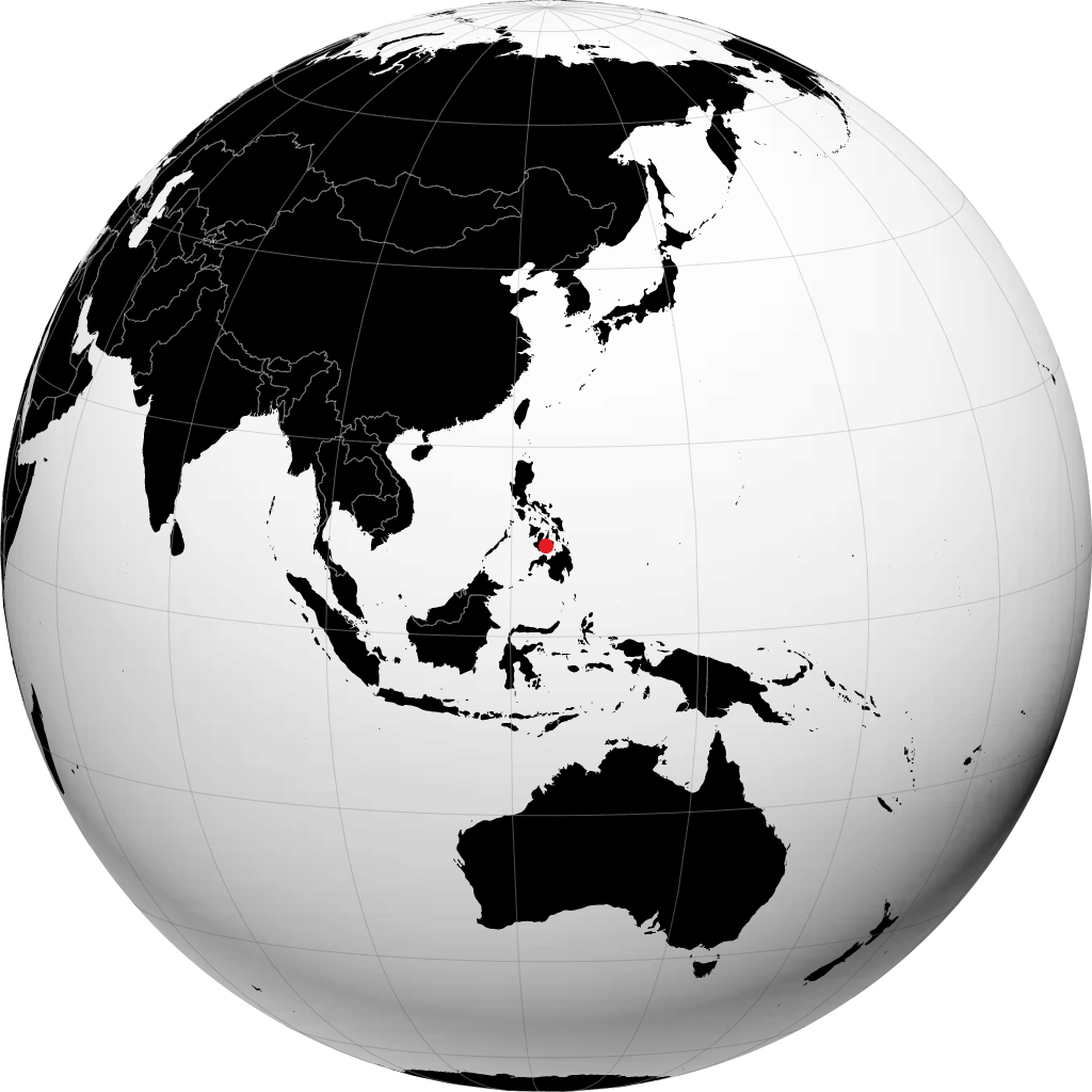 Panglao sul globo