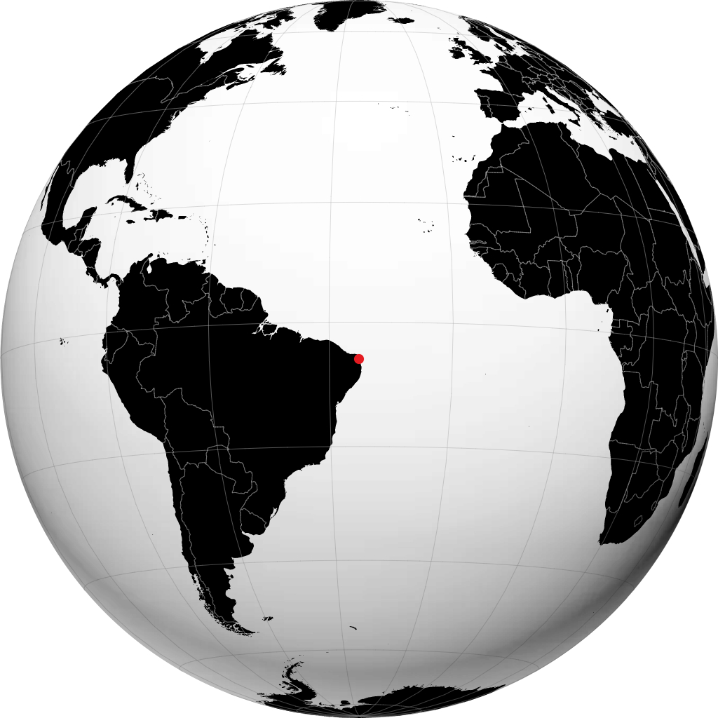 Parnamirim sul globo