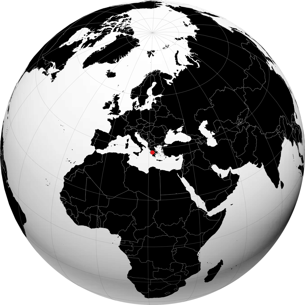 Patrasso sul globo