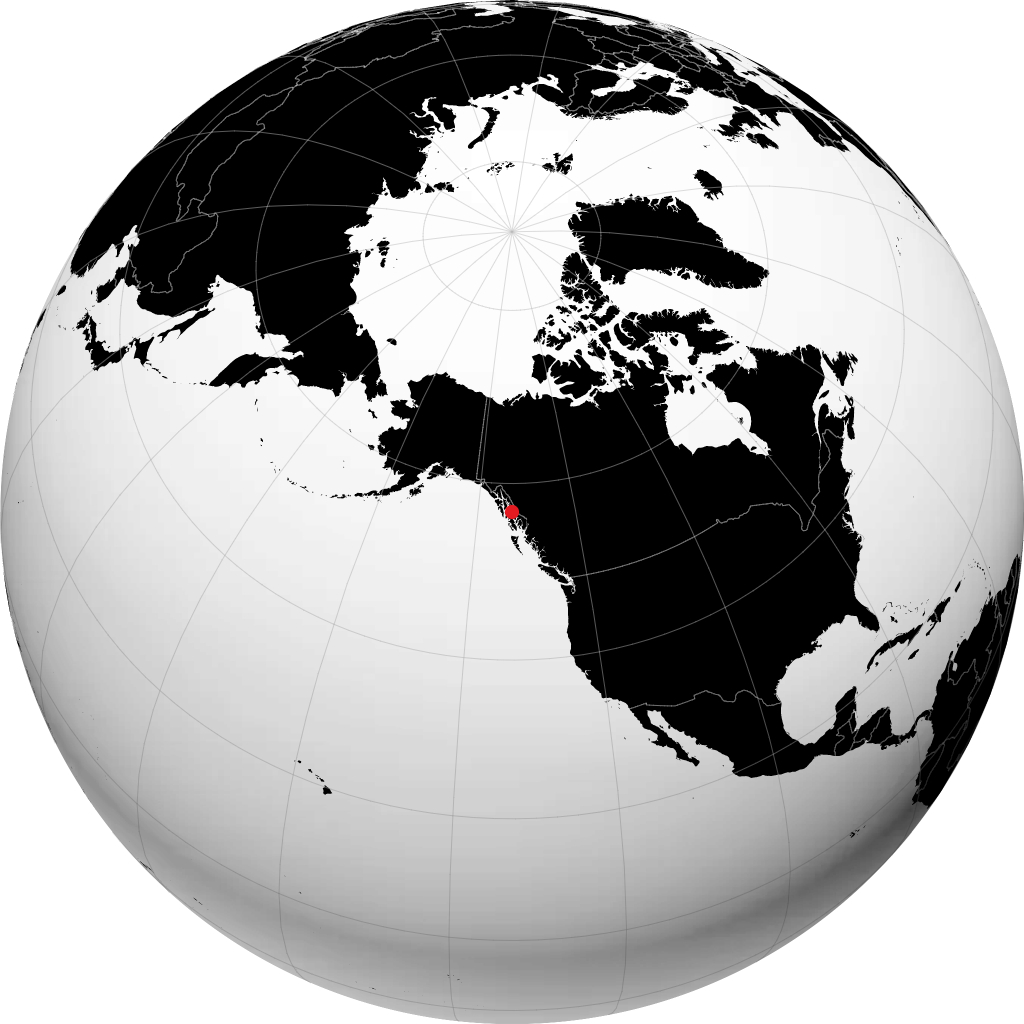 Petersburg sul globo