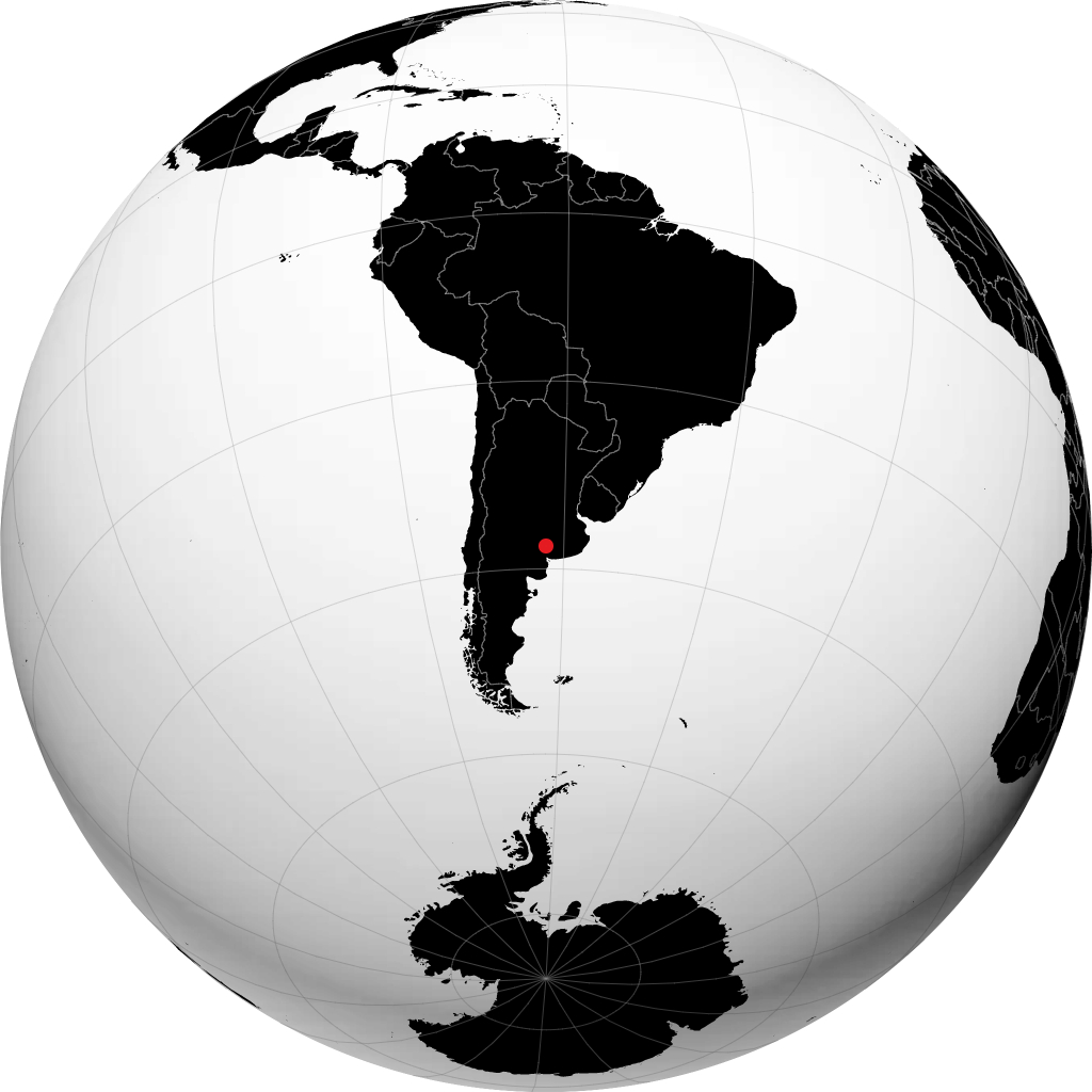 Pigüé sul globo