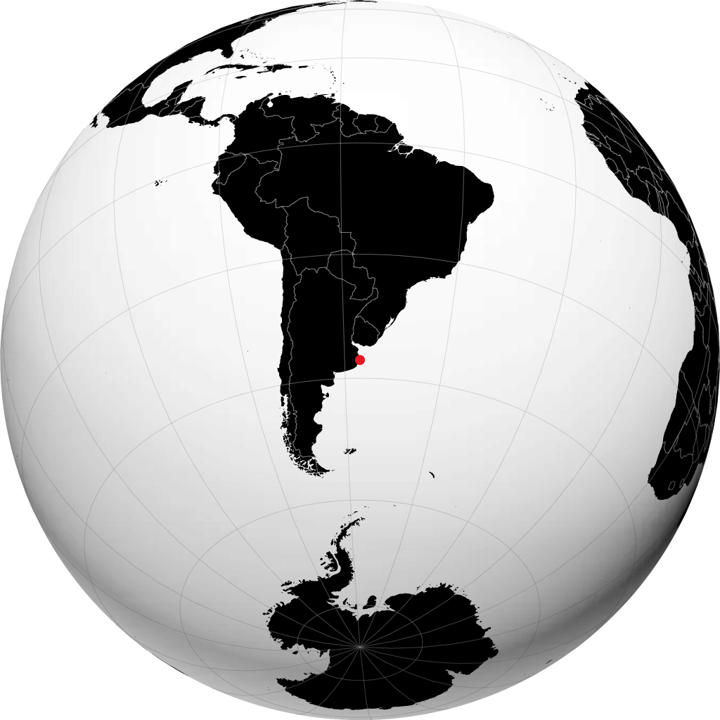Pinamar sul globo