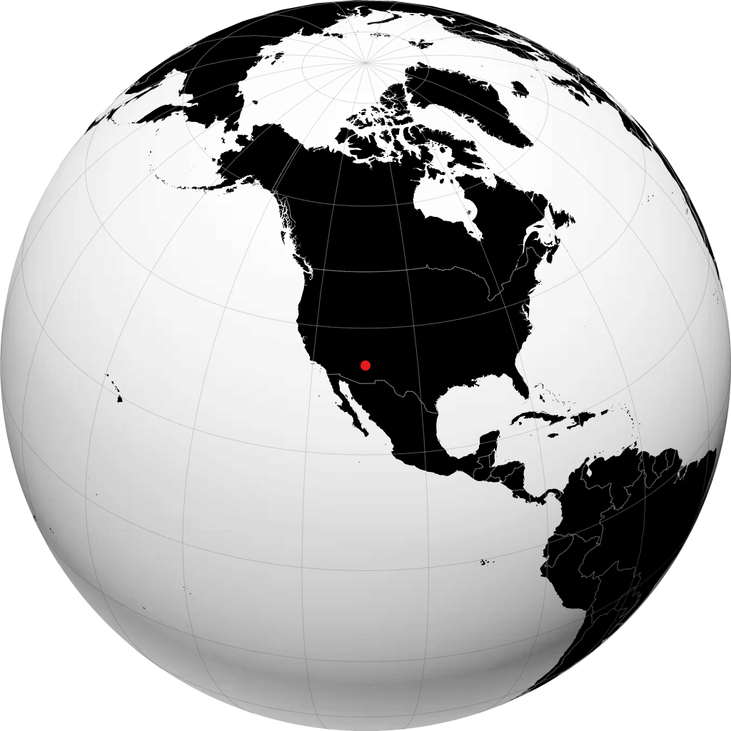 Pinetop-Lakeside sul globo
