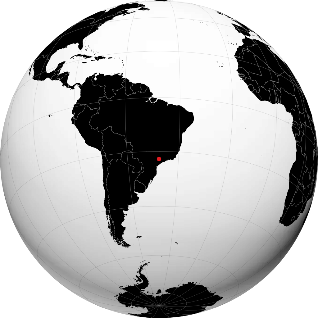 Piracicaba sul globo