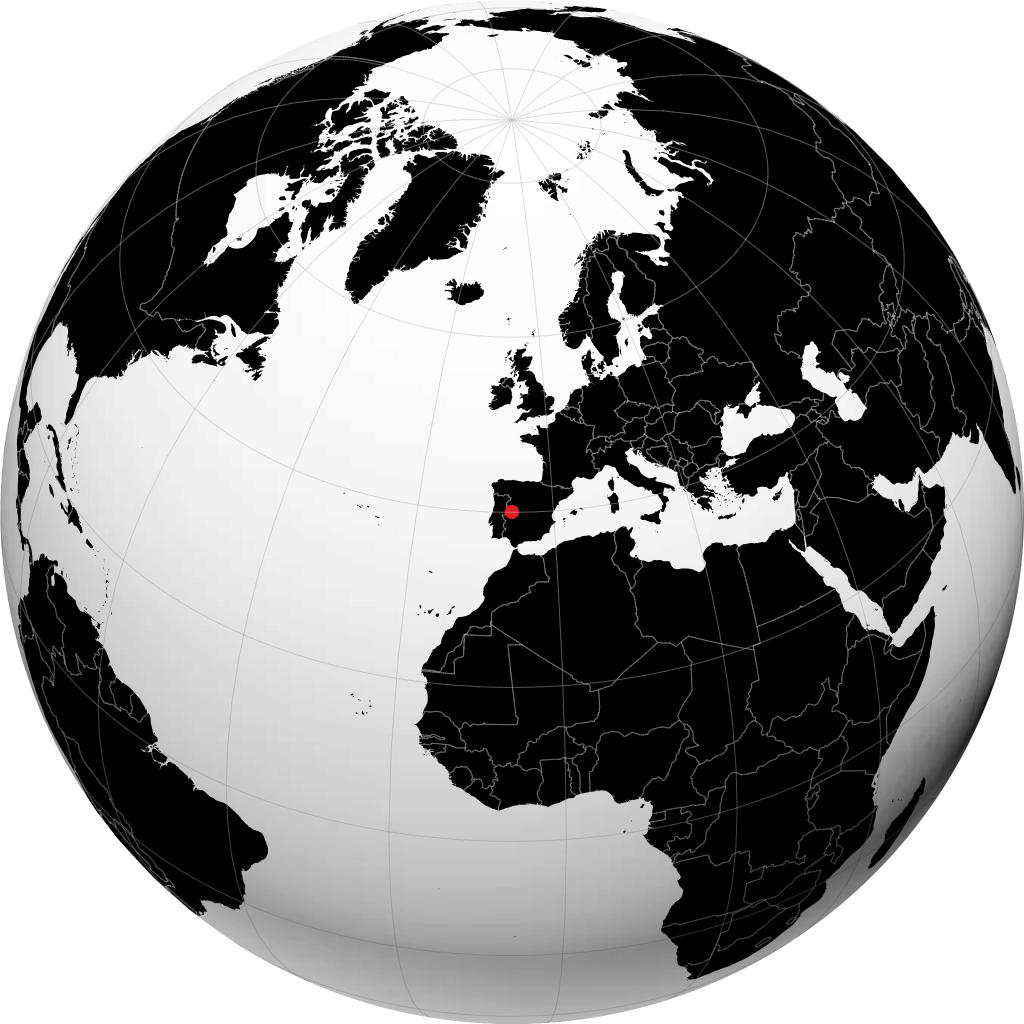 Plasencia sul globo