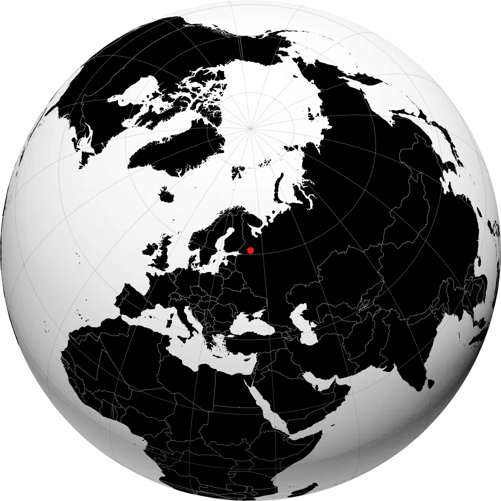 Podporozhye sul globo