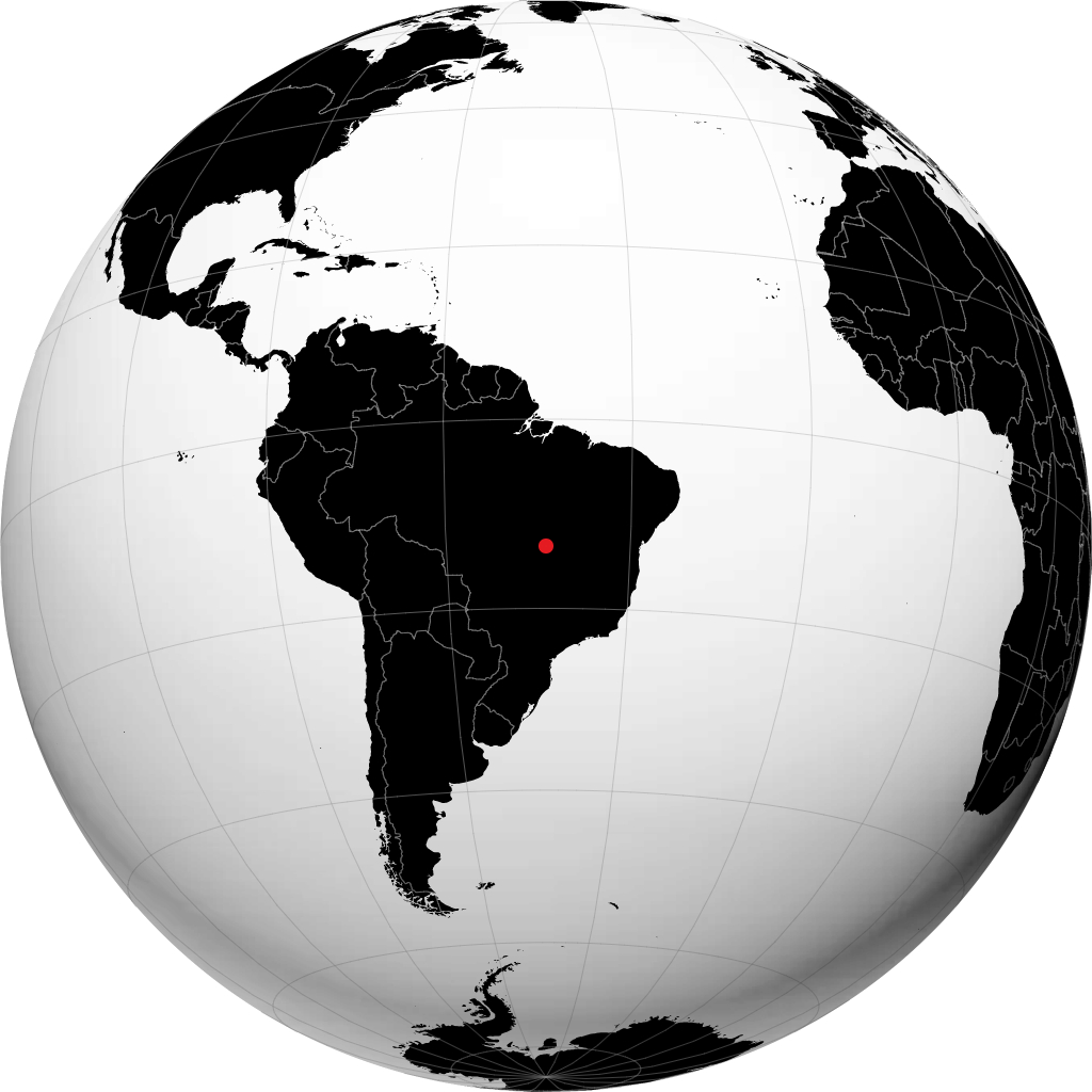 Porangatu sul globo