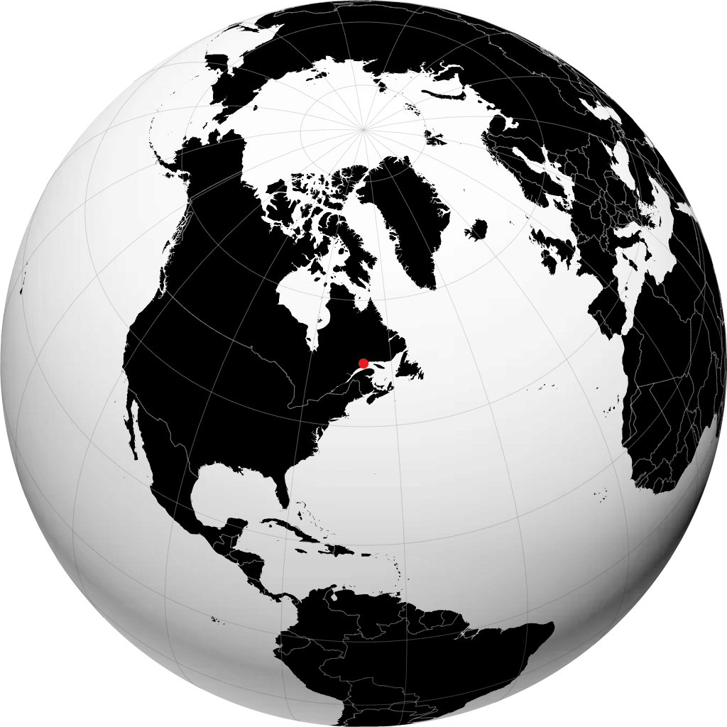 Port-Cartier sul globo