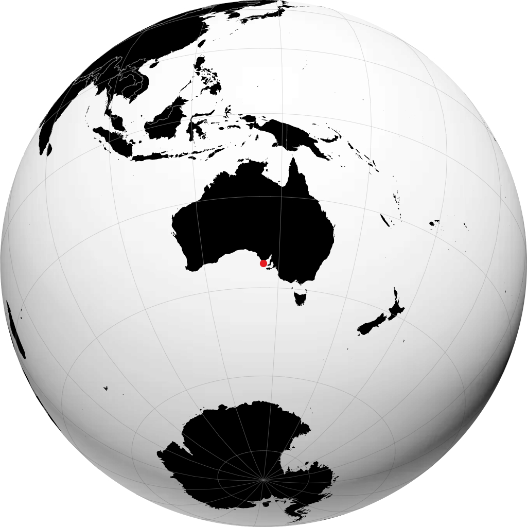 Port Lincoln sul globo