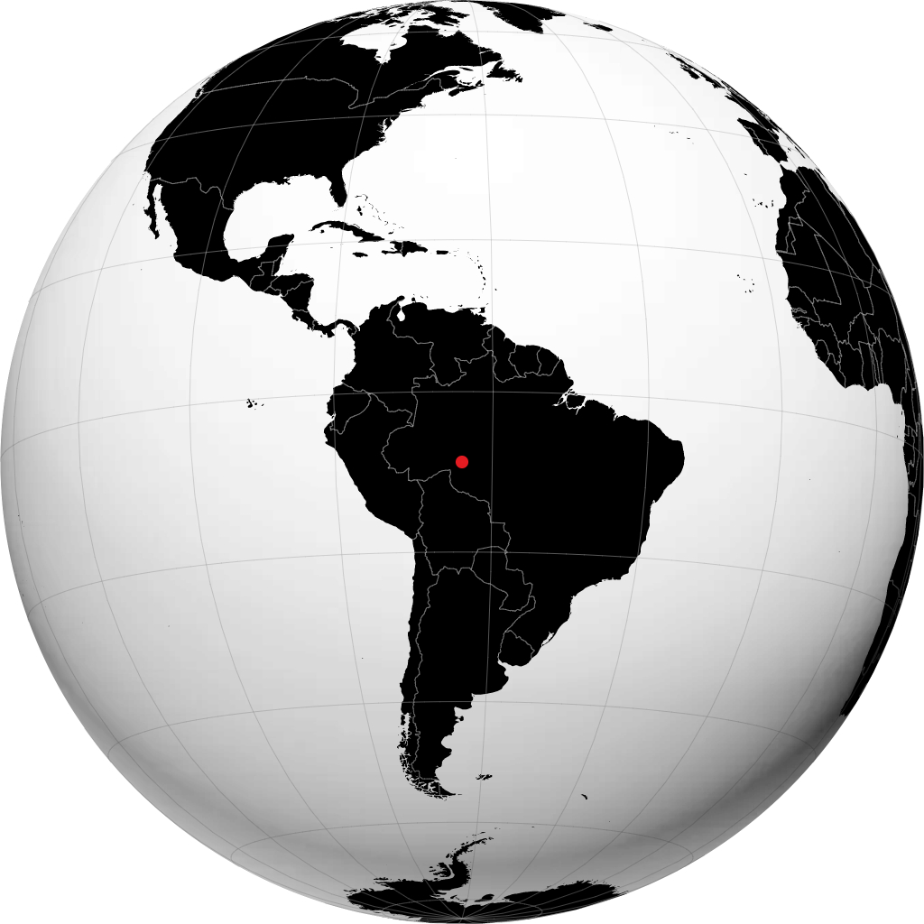 Porto Velho sul globo