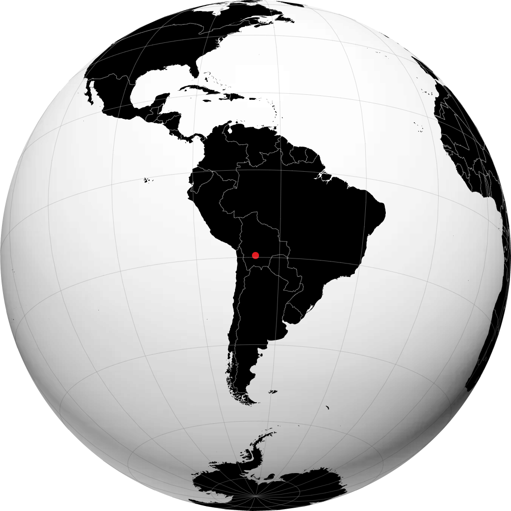 Potosí sul globo