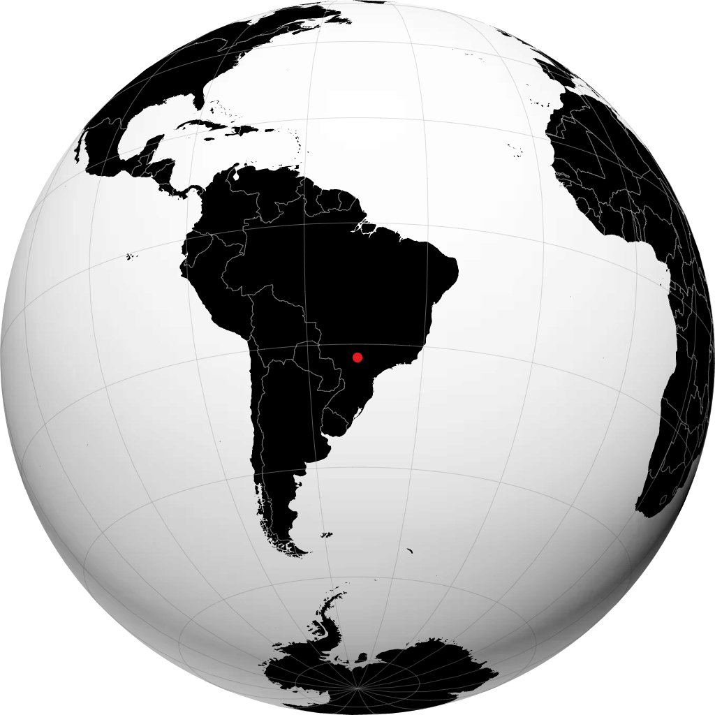 Presidente Prudente sul globo