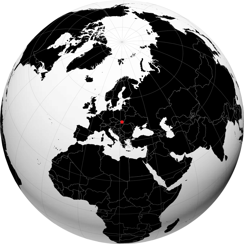 Prešov sul globo