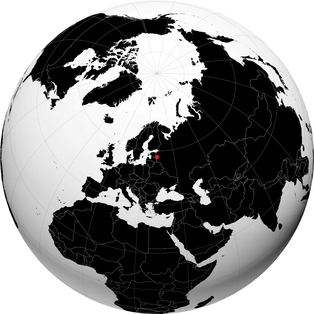 Pskov sul globo