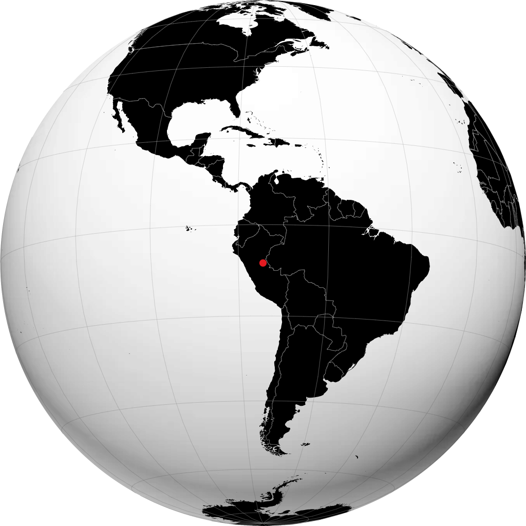 Pucallpa sul globo