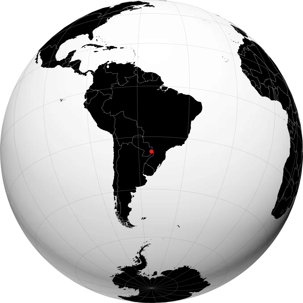 Puerto Iguazú sul globo