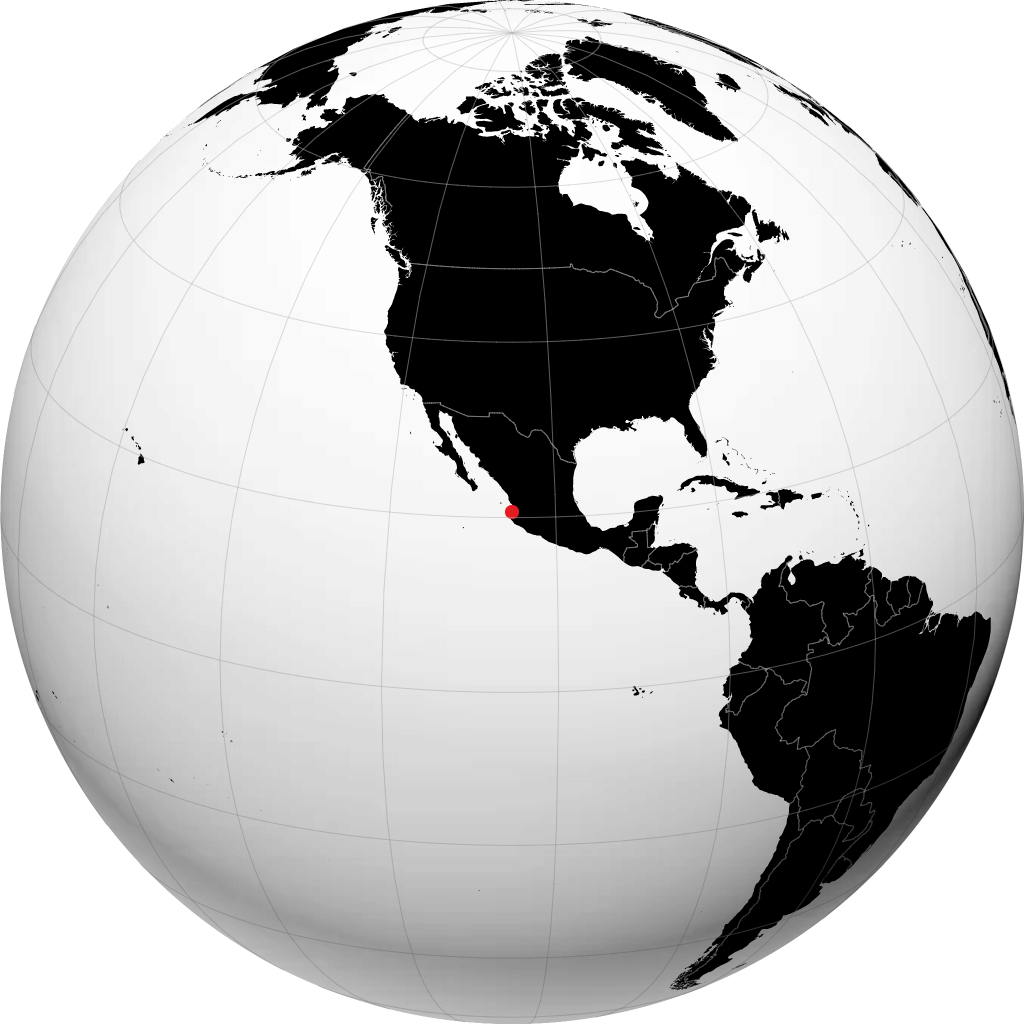Puerto Vallarta sul globo