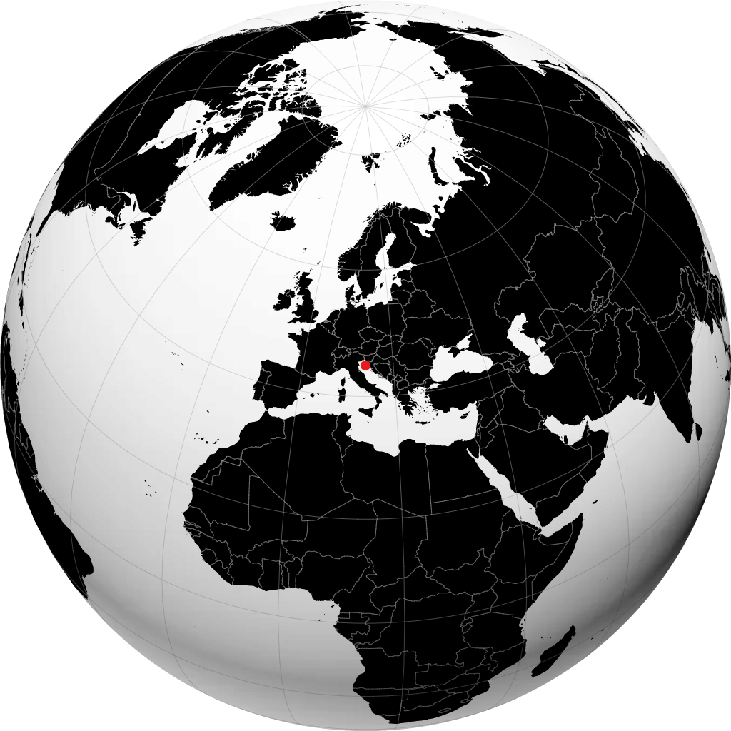Pula sul globo