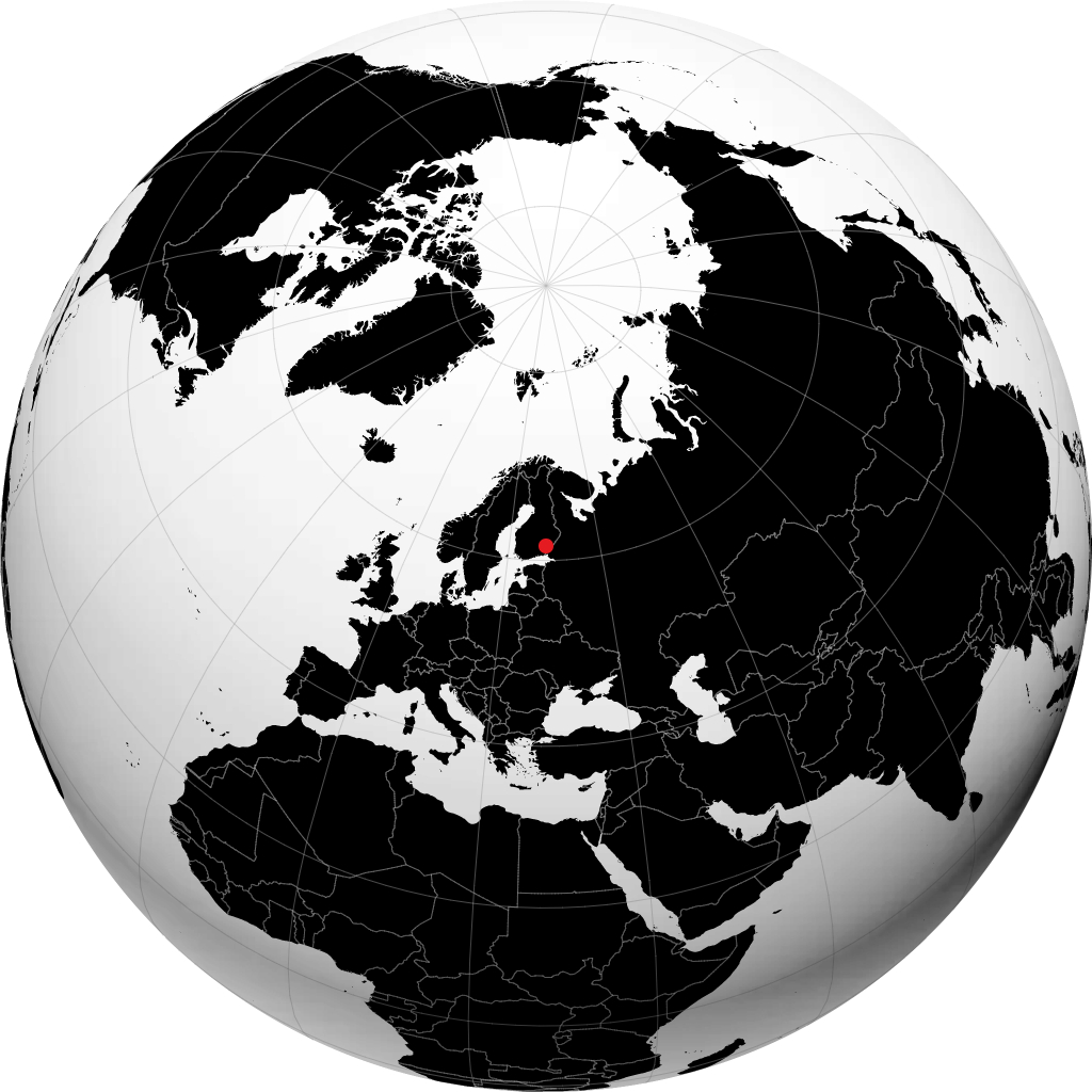 Puumala sul globo