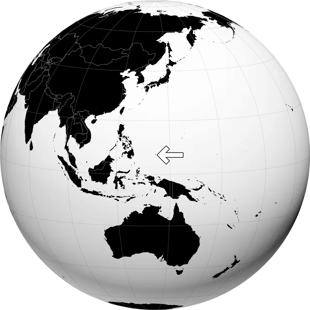Palau sul globo