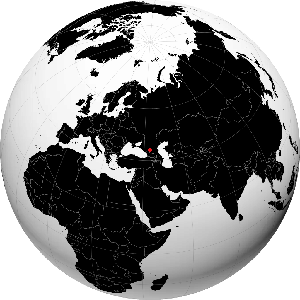 Pyatigorsk sul globo