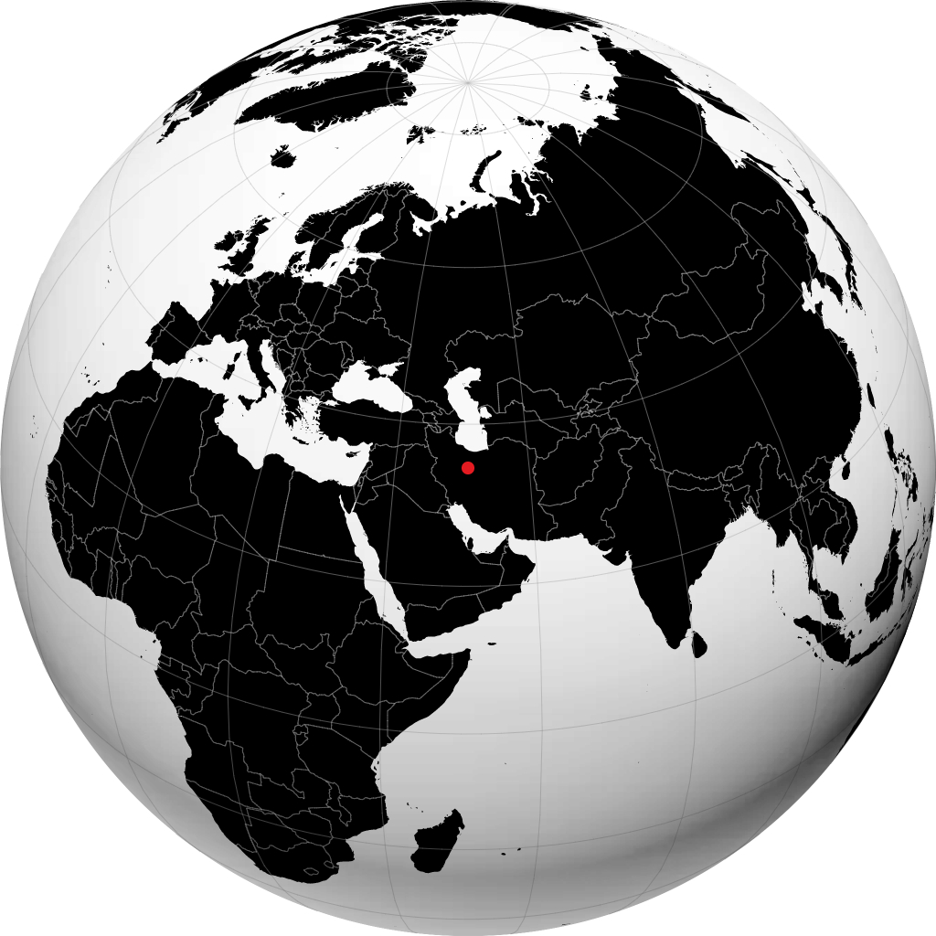 Qom sul globo