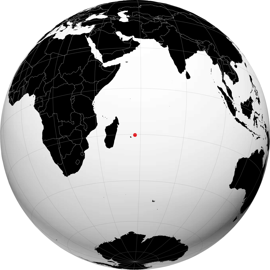 Quatre Bornes sul globo