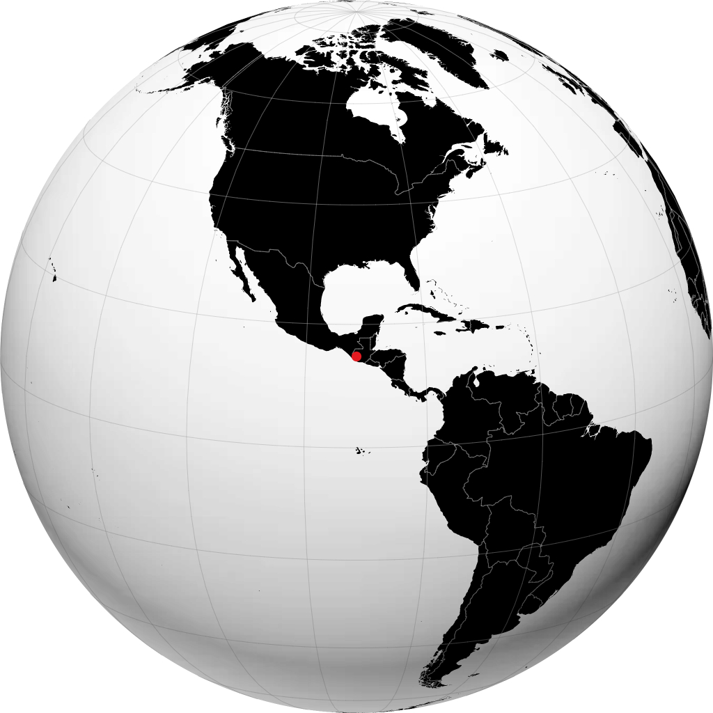 Quetzaltenango sul globo