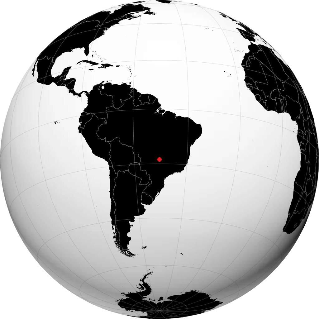 Quirinópolis sul globo