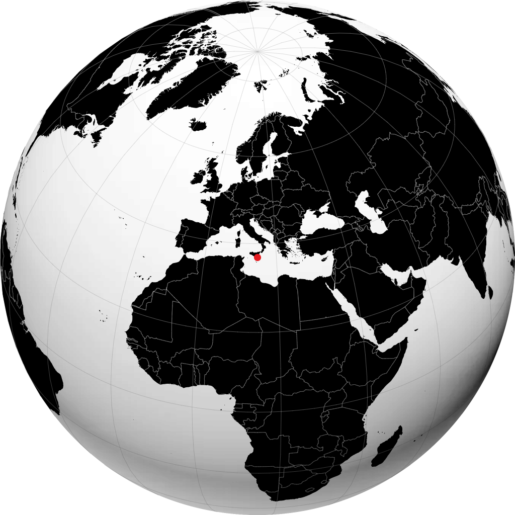 Ragusa sul globo