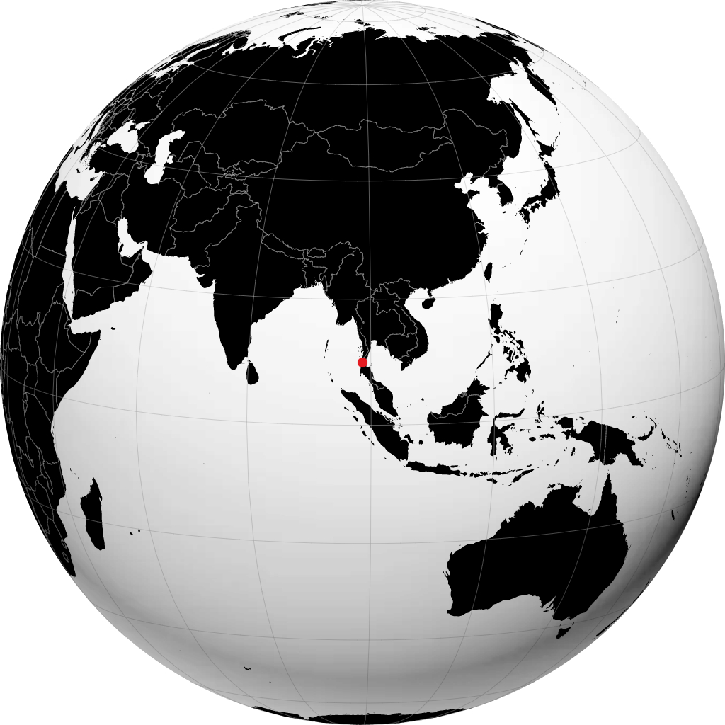Ranong sul globo