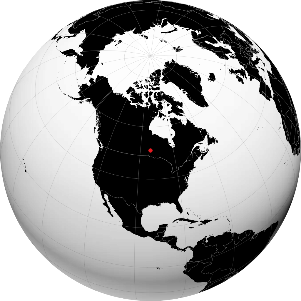 Red Lake sul globo