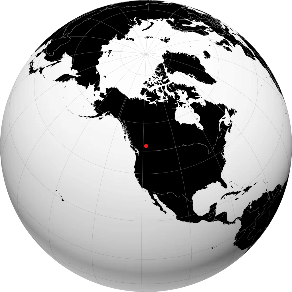 Revelstoke sul globo
