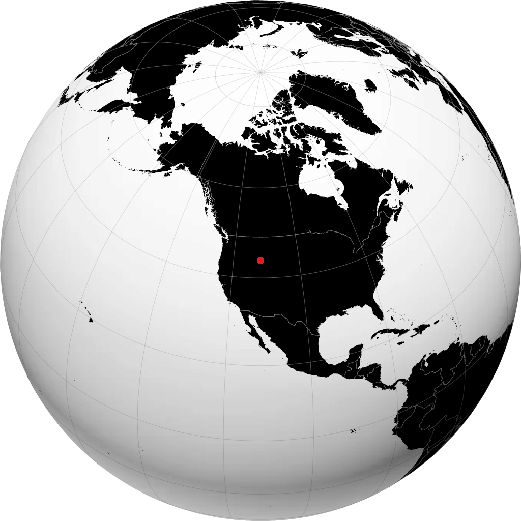 Rexburg sul globo