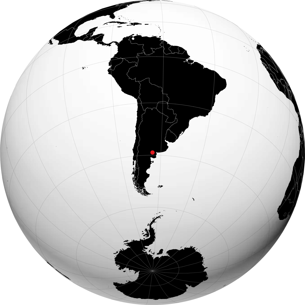 Rio Colorado sul globo