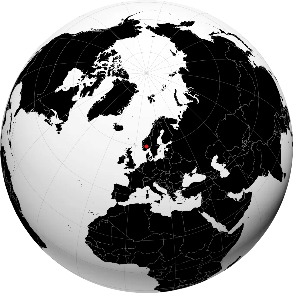 Rjukan sul globo