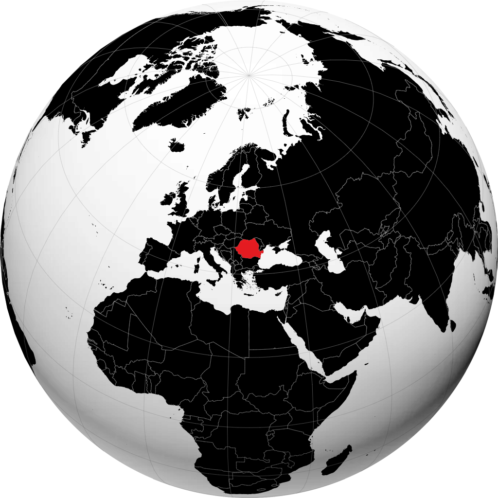 Romania sul globo