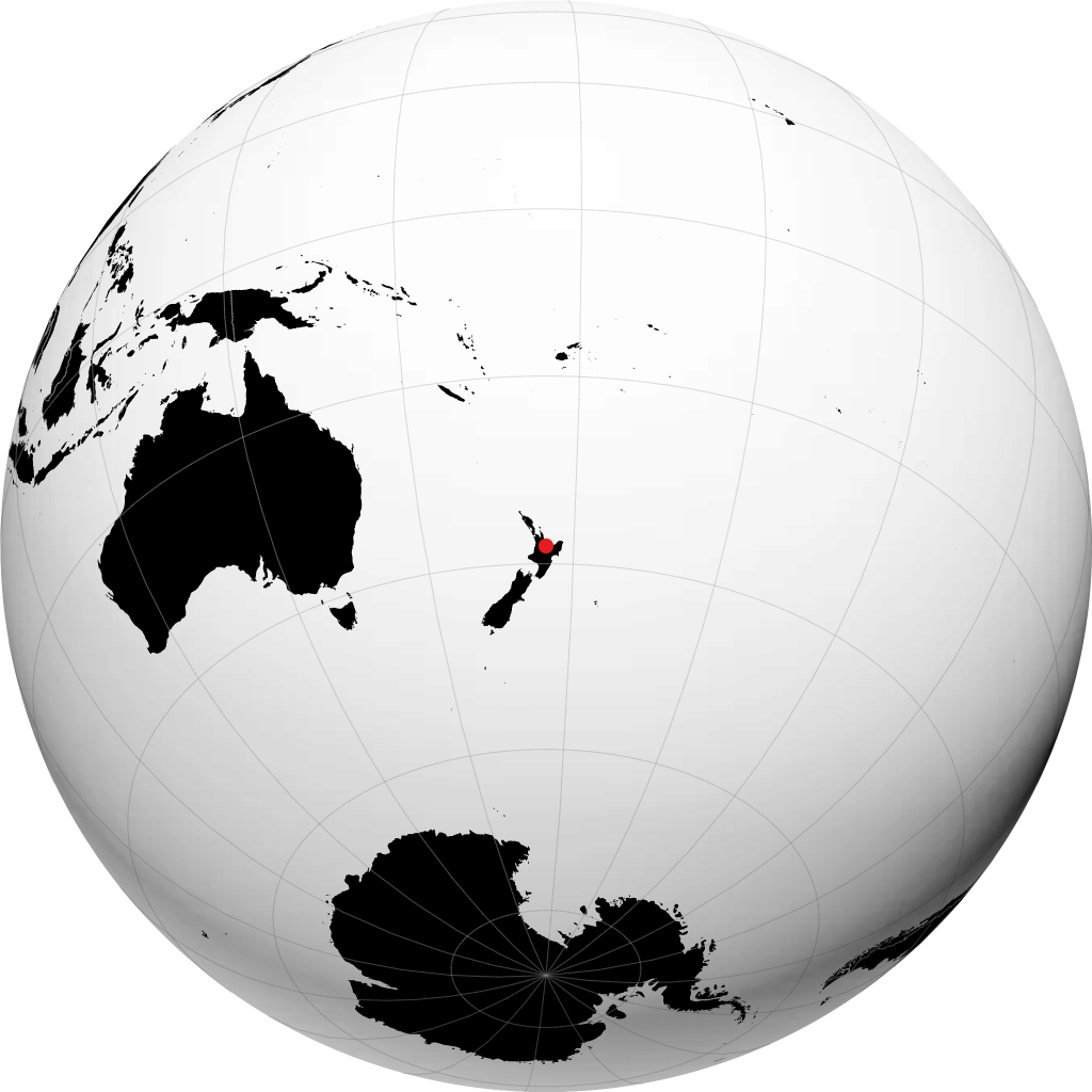 Rotorua sul globo